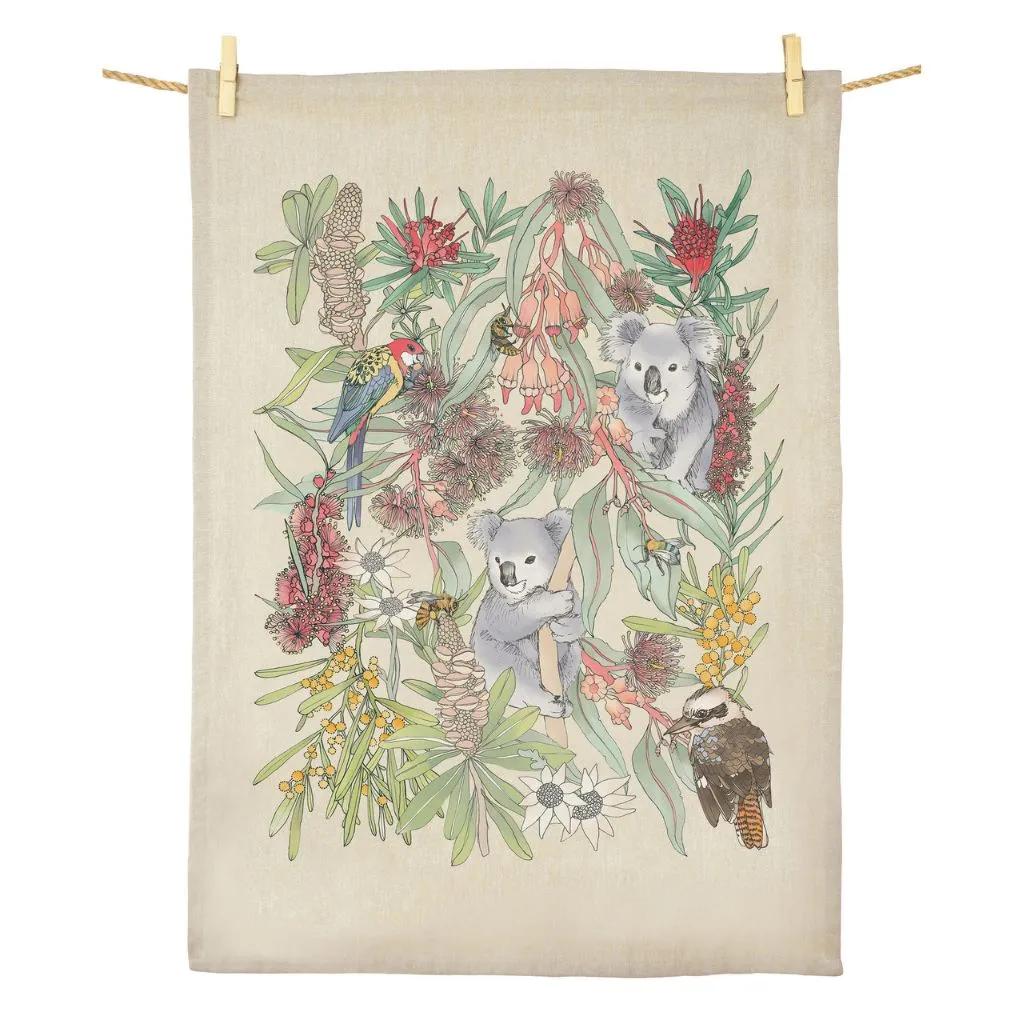 Koala Park Tea Towel