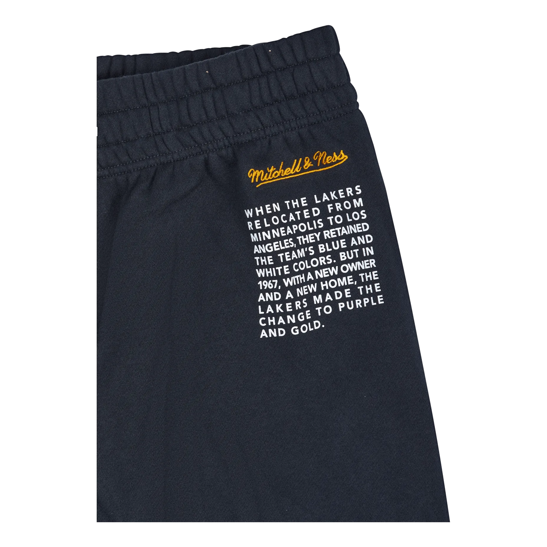 Lakers Team Origins Fleece Short