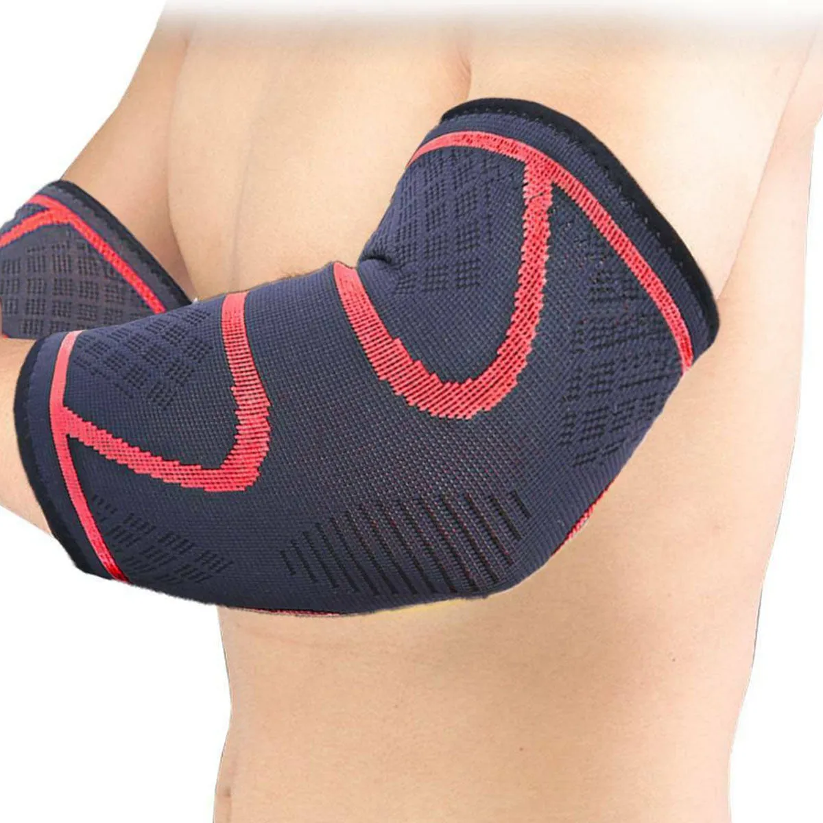 LARGE ELBOW SUPPORT BRACE GYM WORKOUT EBLOW SLEEVE