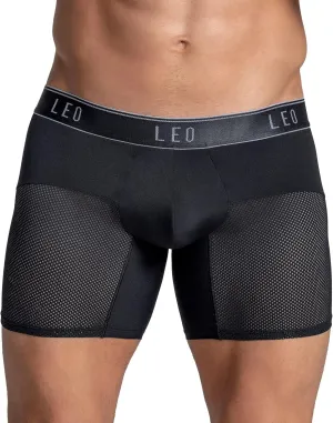 LEO Advanced Mesh Boxer Briefs - Breathable Mens Underwear