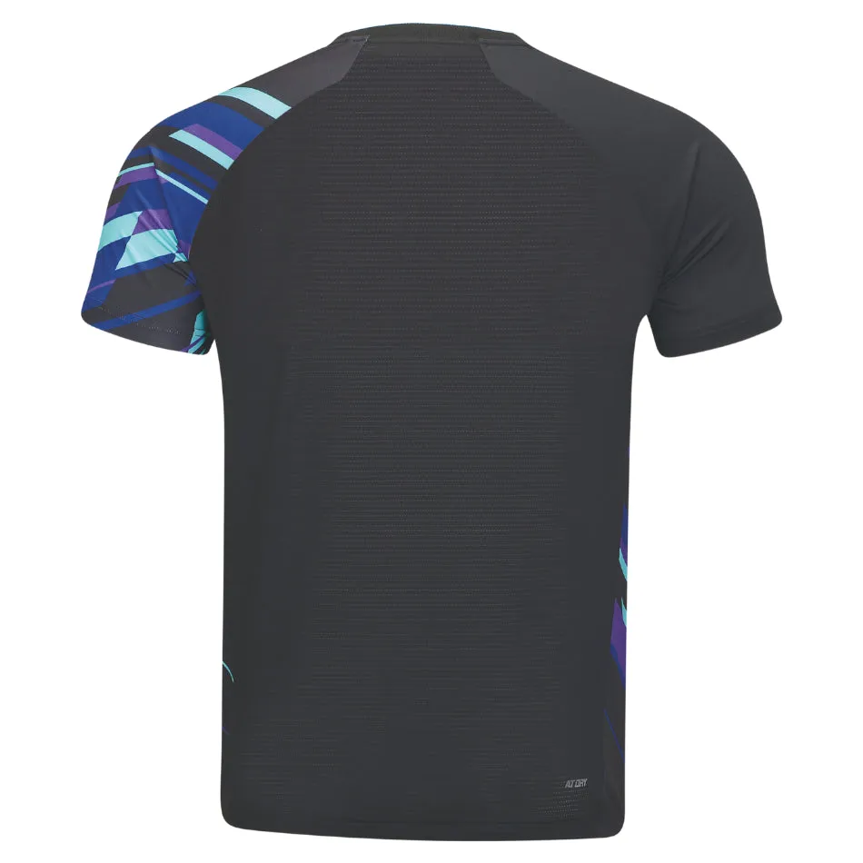 Li-Ning Brush Unisex Badminton T-Shirt - Black