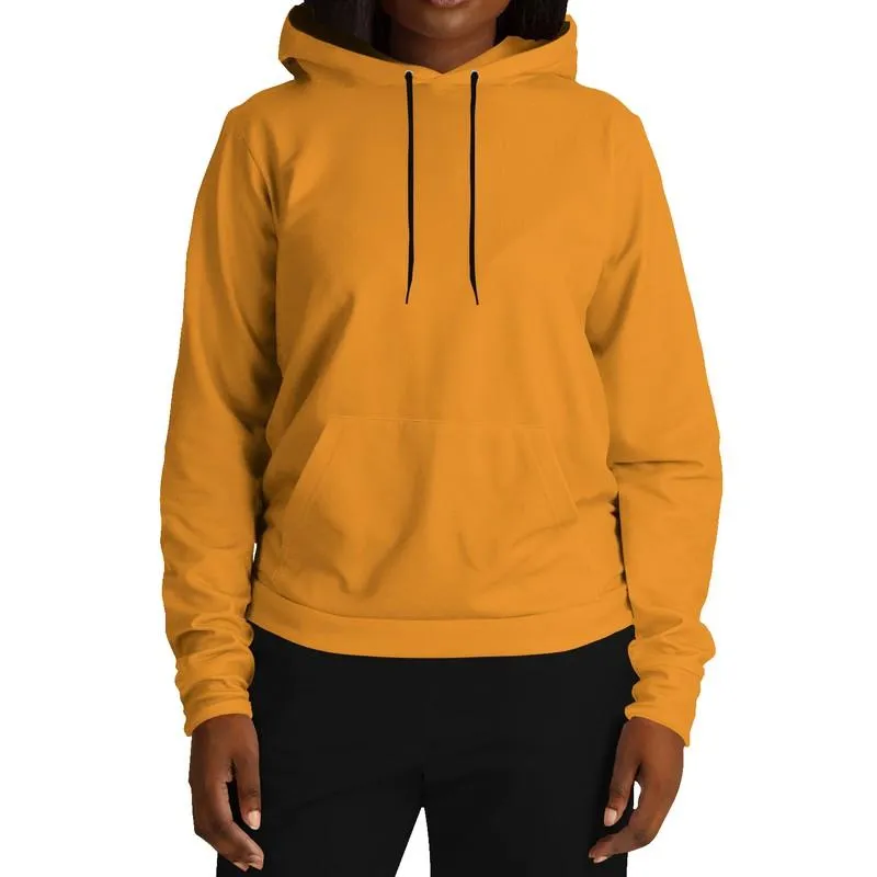 Light Orange Hoodie | Unisex | with PLUS sizes | Bright Pure Orange | C0M50Y100K0