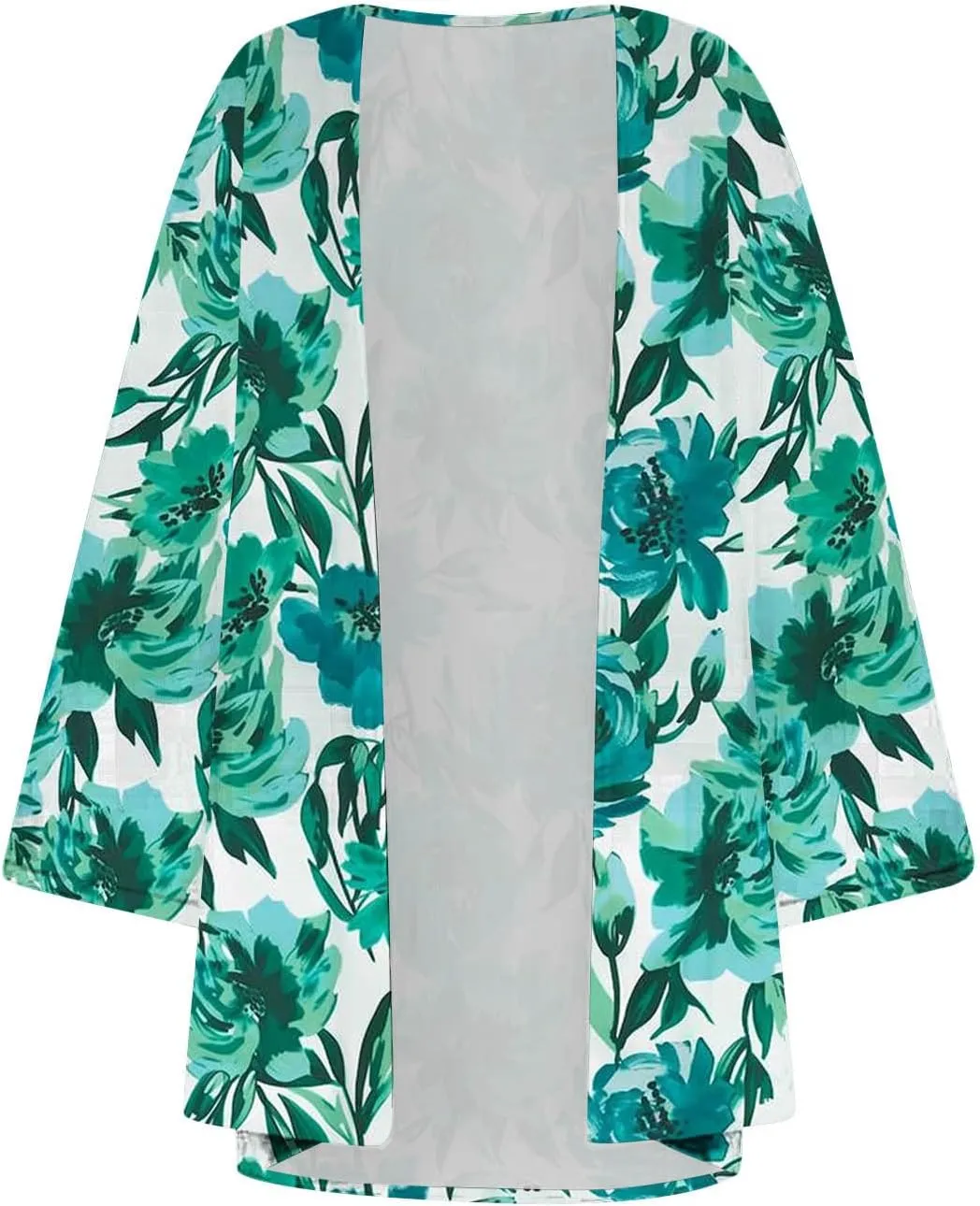 Lightweight Kimono Cardigans for Women, Summer Lightweight Chiffon Boho Kimono Cardigans Dressy Casual 2025