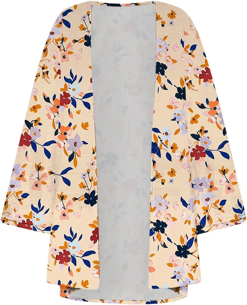 Lightweight Kimono Cardigans for Women, Summer Lightweight Chiffon Boho Kimono Cardigans Dressy Casual 2025