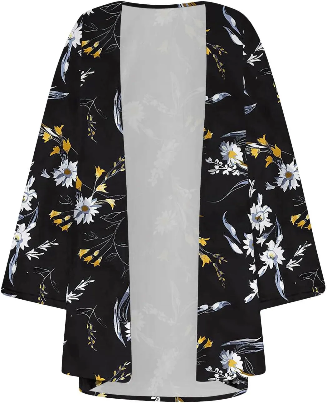 Lightweight Kimono Cardigans for Women, Summer Lightweight Chiffon Boho Kimono Cardigans Dressy Casual 2025