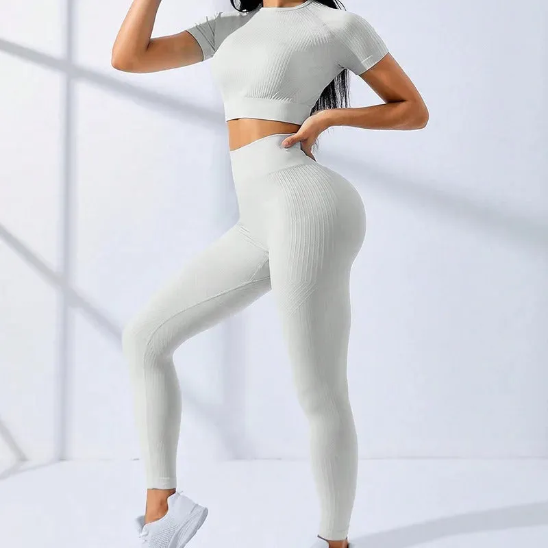 LILY™ SEAMLESS YOGA FITNESS WEAR SET