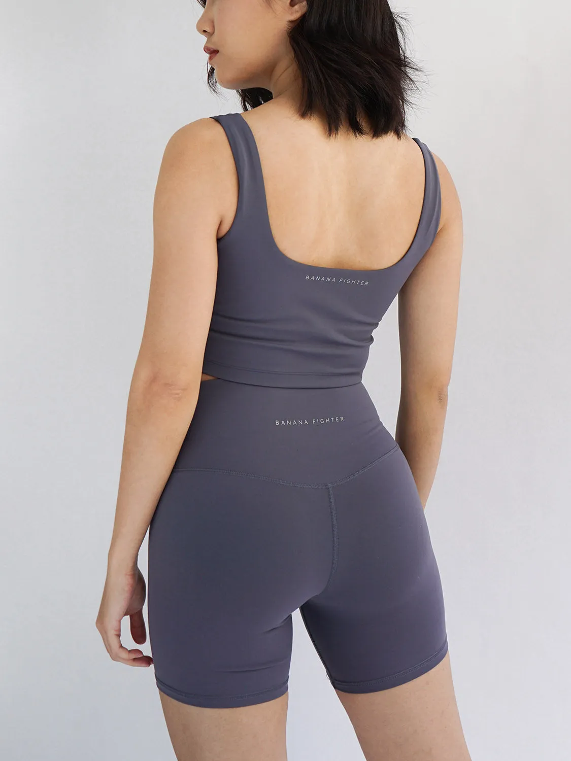 Limitless Square Neck Padded Top- Nightfall