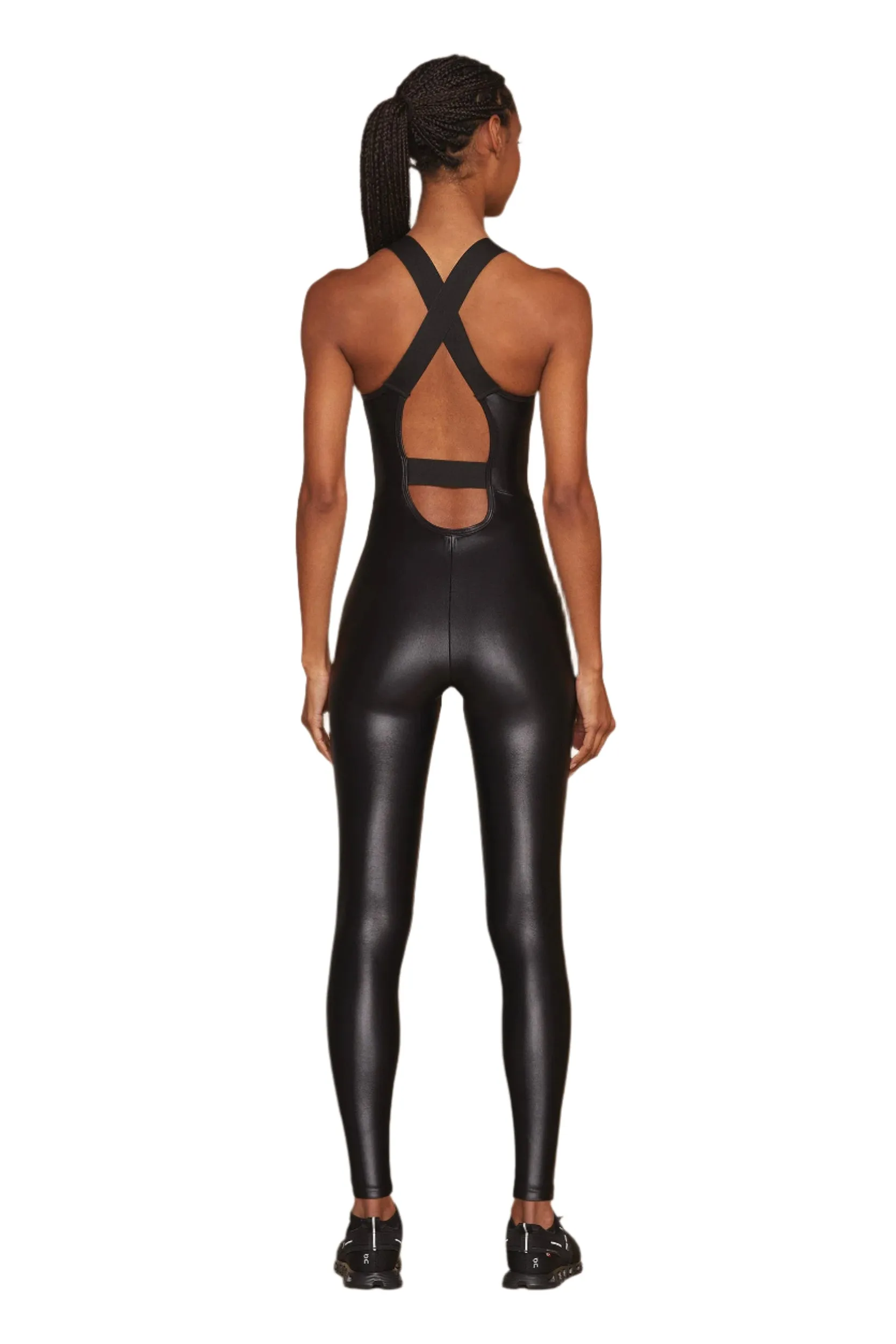 Liquid Vixen Jumpsuit - Black Gloss