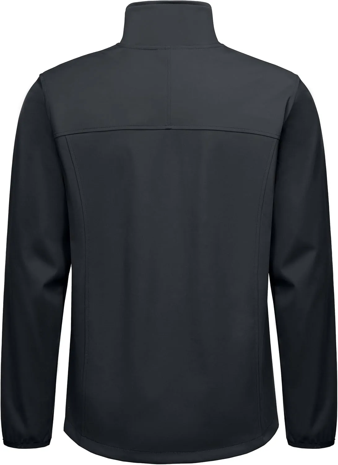 Little Donkey Andy Men's Lightweight Softshell Jacket Windbreaker for Running Travel Hiking, Windproof, Water-resistant