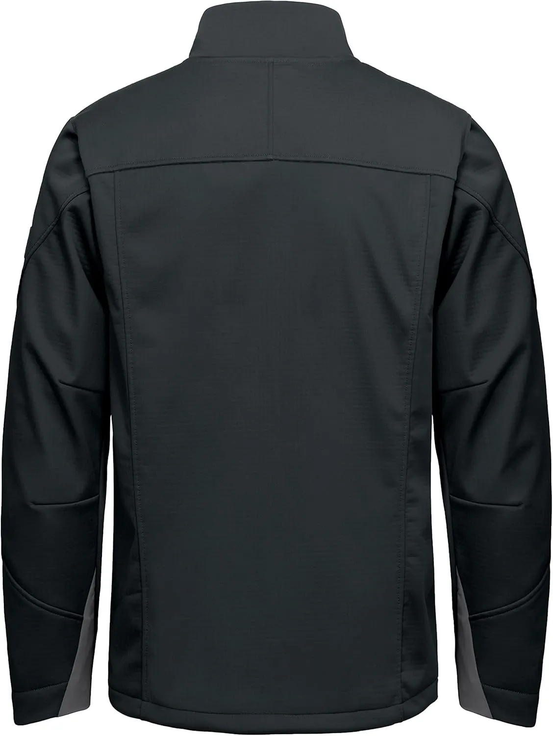 Little Donkey Andy Men's Softshell Grid Fleece Lined Hiking Jacket Water Repellent Windproof Lightweight Travel Running