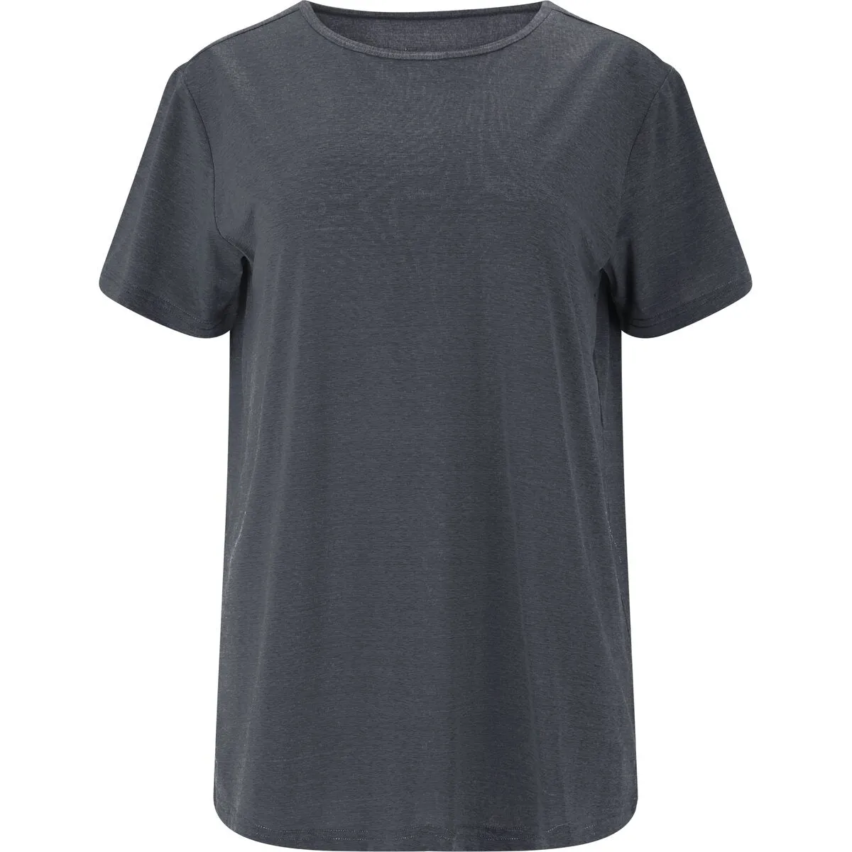 Lizzy With Slub Short Sleeve Tee - Ombre Blue