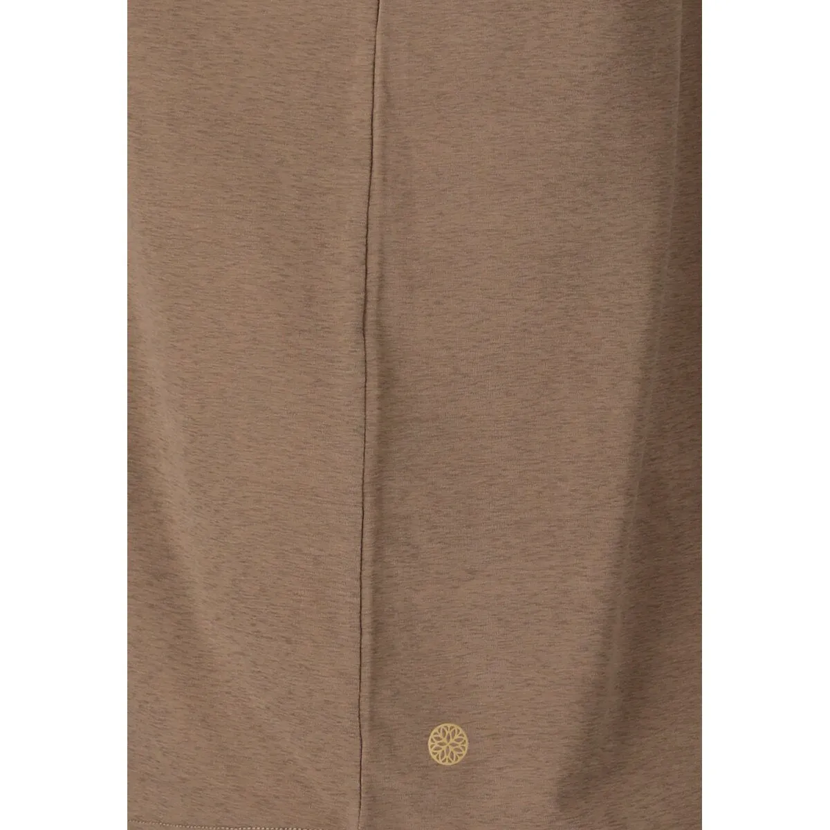 Lizzy With Slub Short Sleeve Tee - Walnut