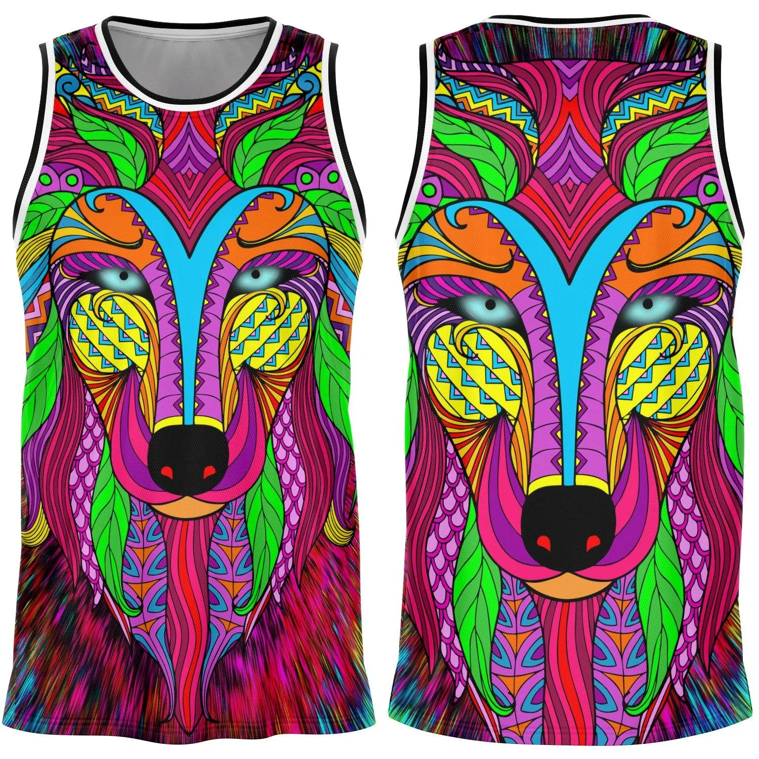 Lone Wolf Lights Basketball Jersey