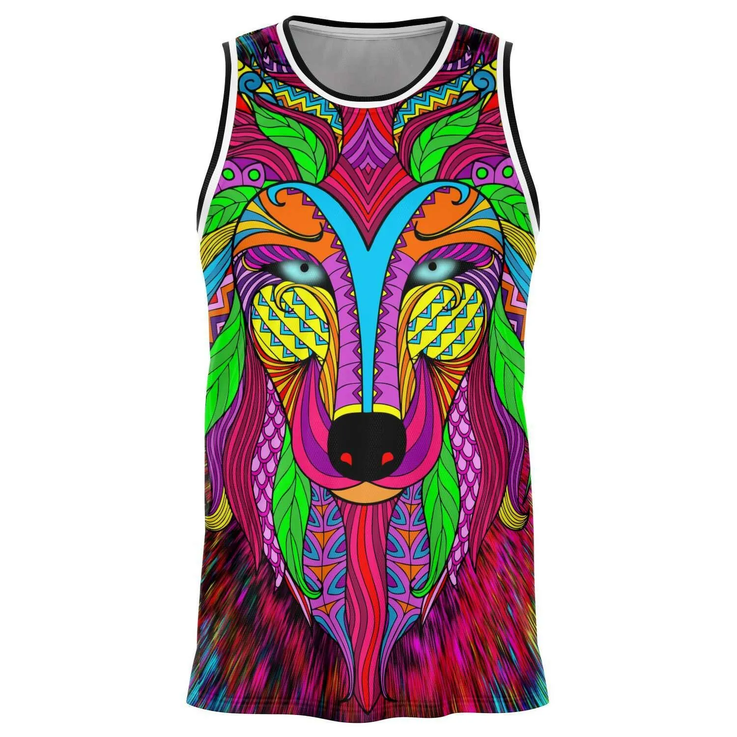 Lone Wolf Lights Basketball Jersey