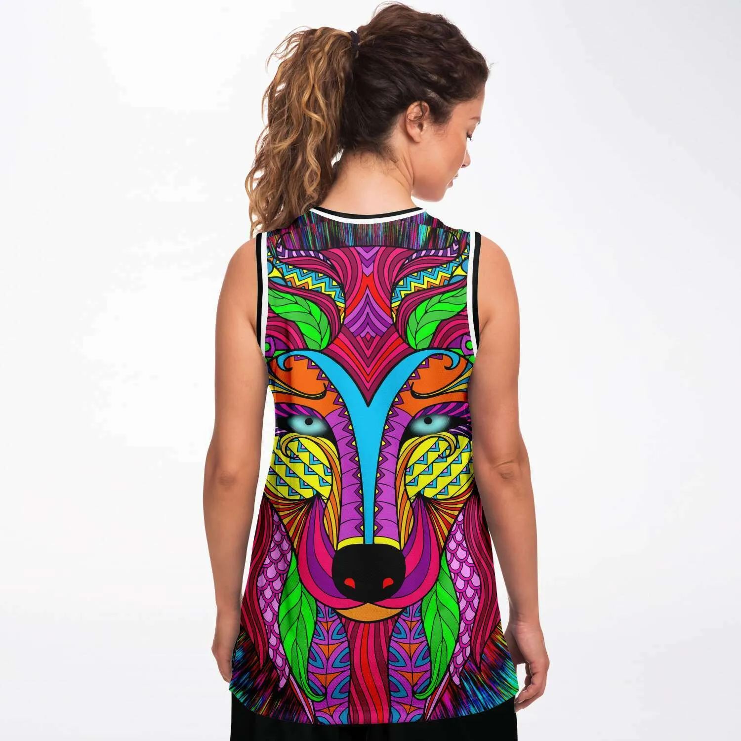 Lone Wolf Lights Basketball Jersey
