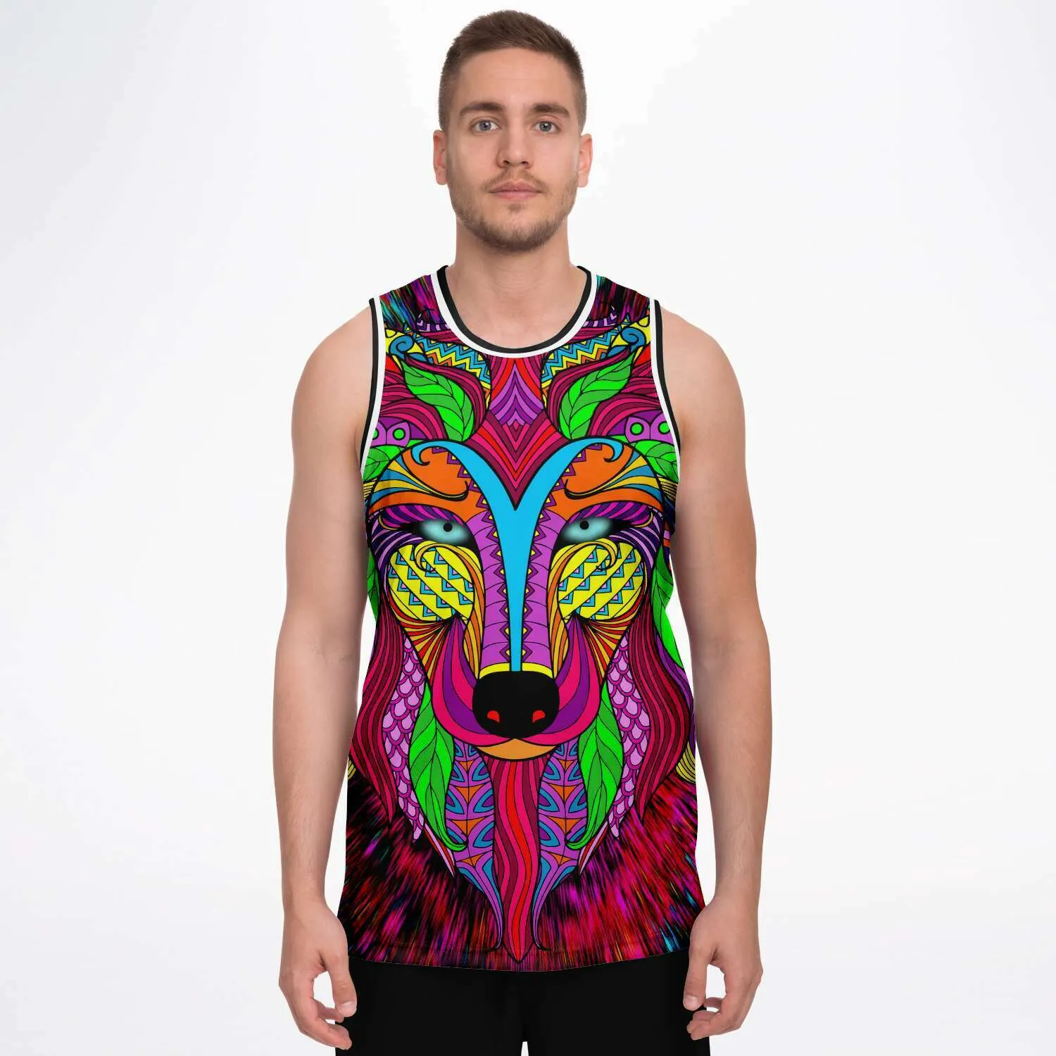 Lone Wolf Lights Basketball Jersey