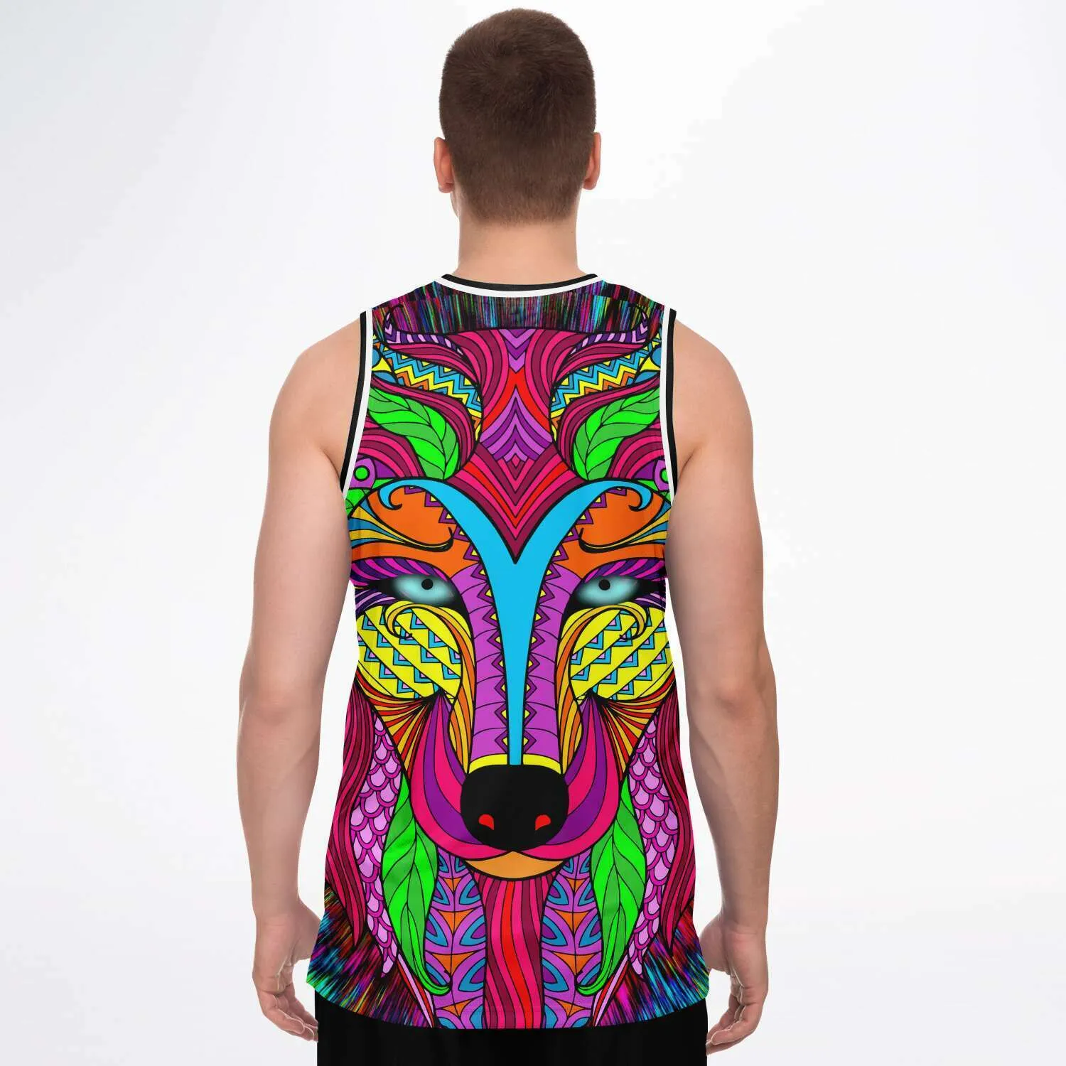 Lone Wolf Lights Basketball Jersey