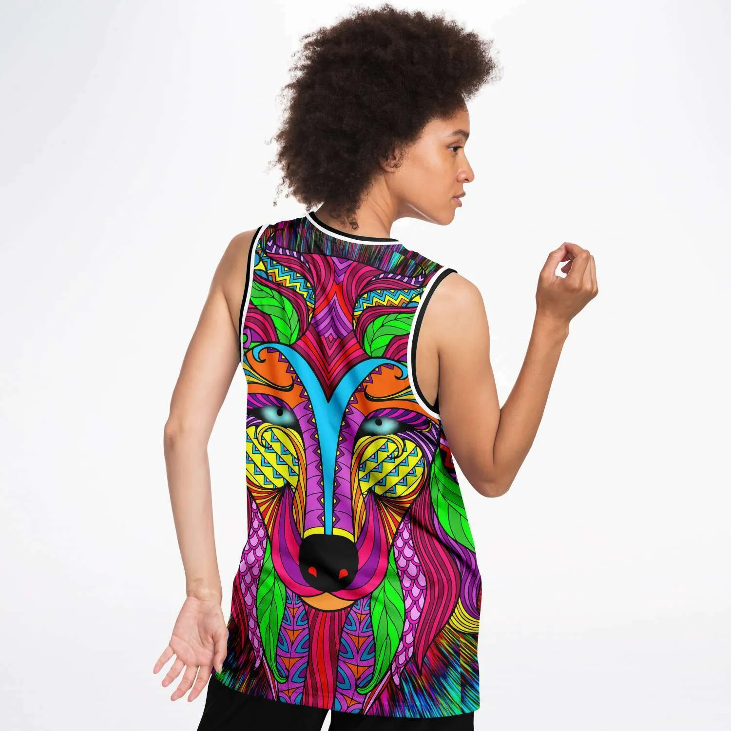 Lone Wolf Lights Basketball Jersey