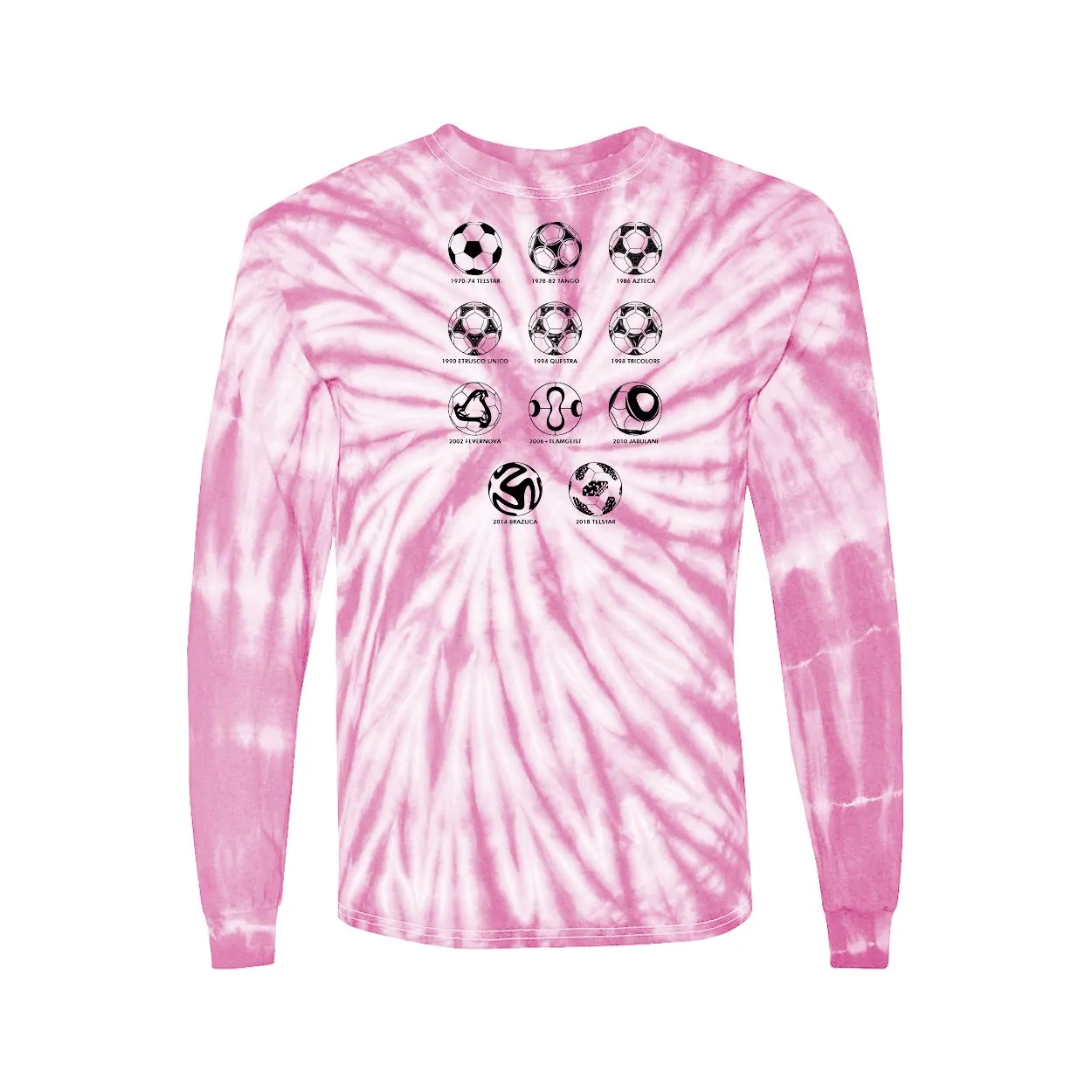 Long Sleeve Shirts World Cup Soccer Balls