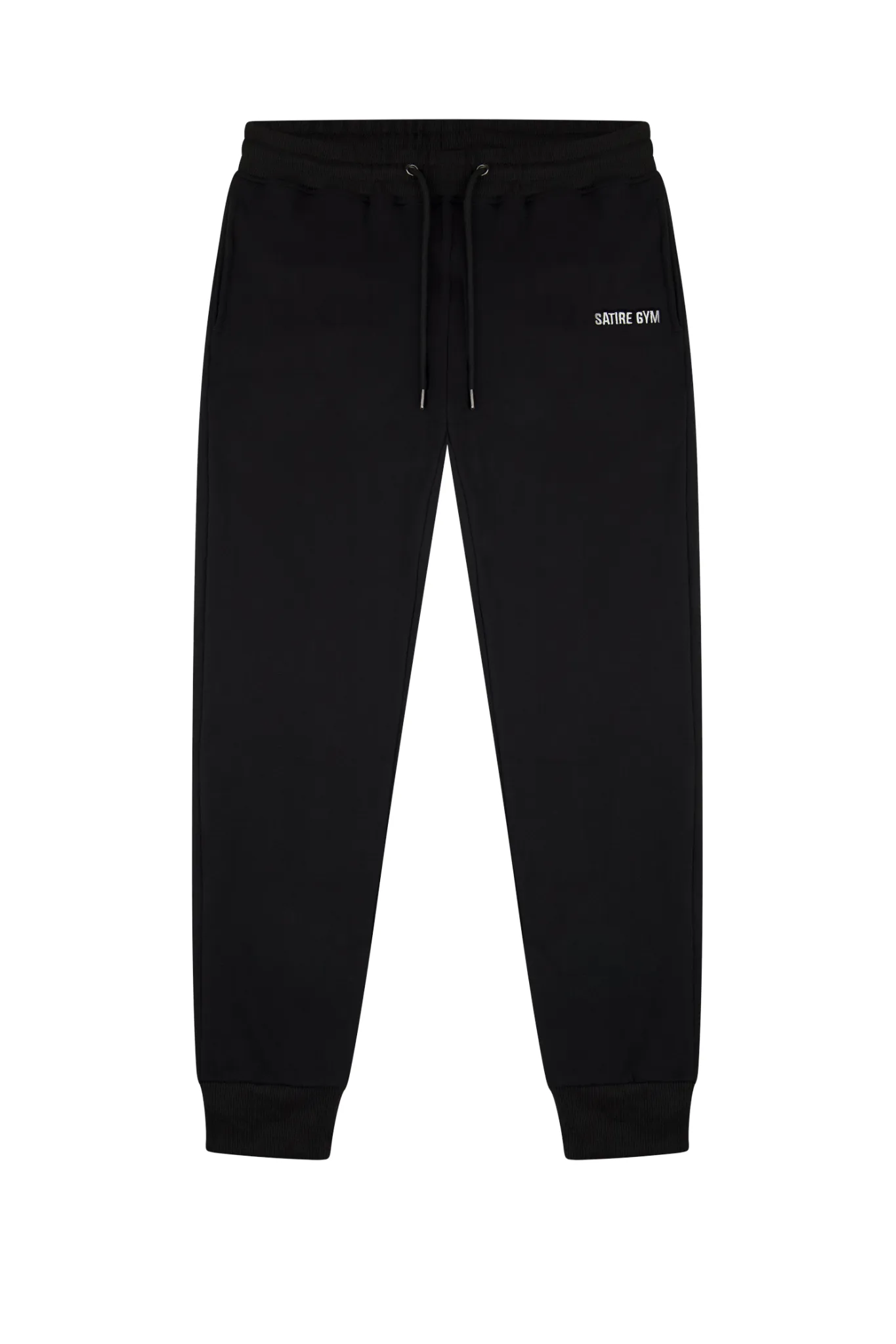 Loose Fit Sweatpants Cotton - Schwarz 340gsm