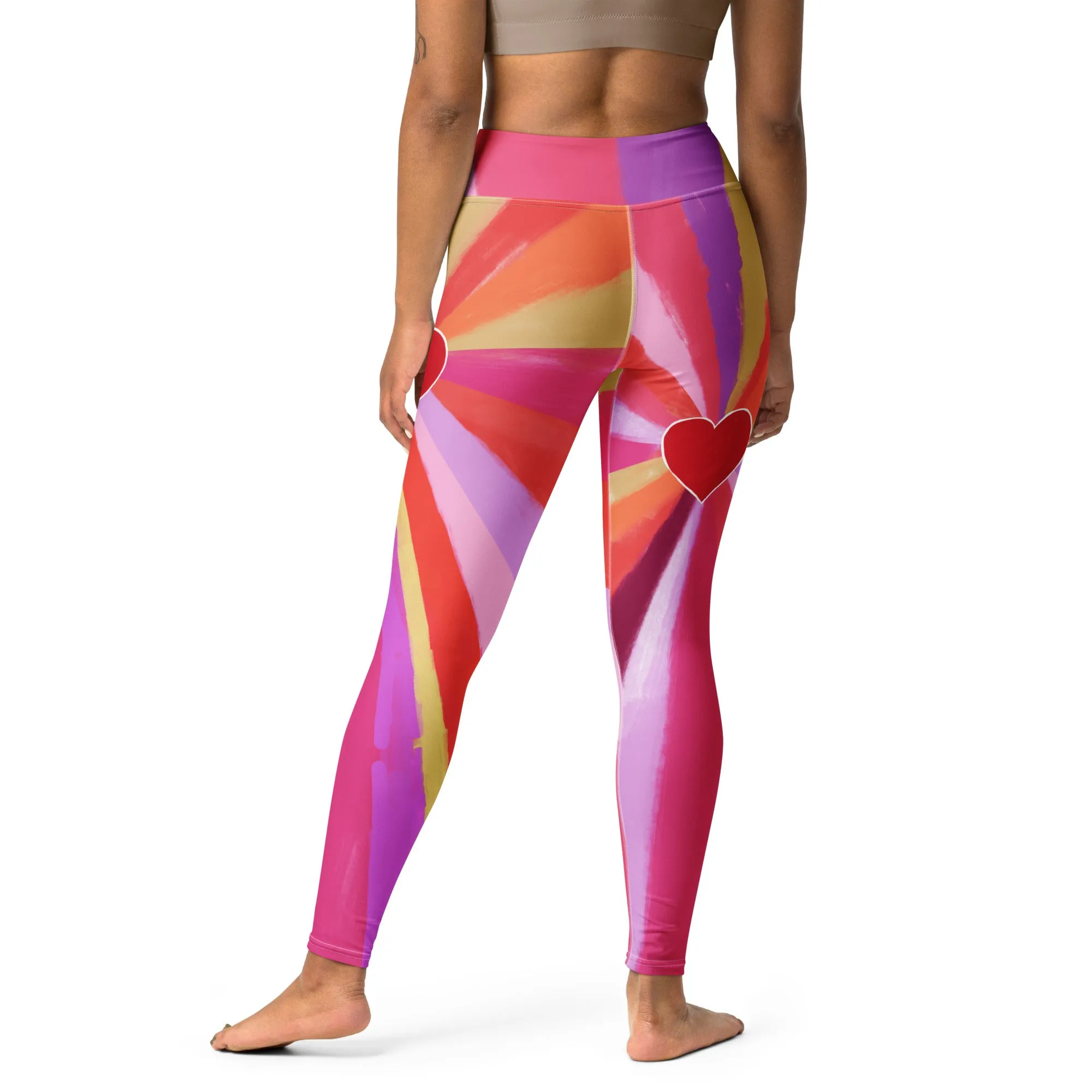 Love Bloom Yoga Leggings