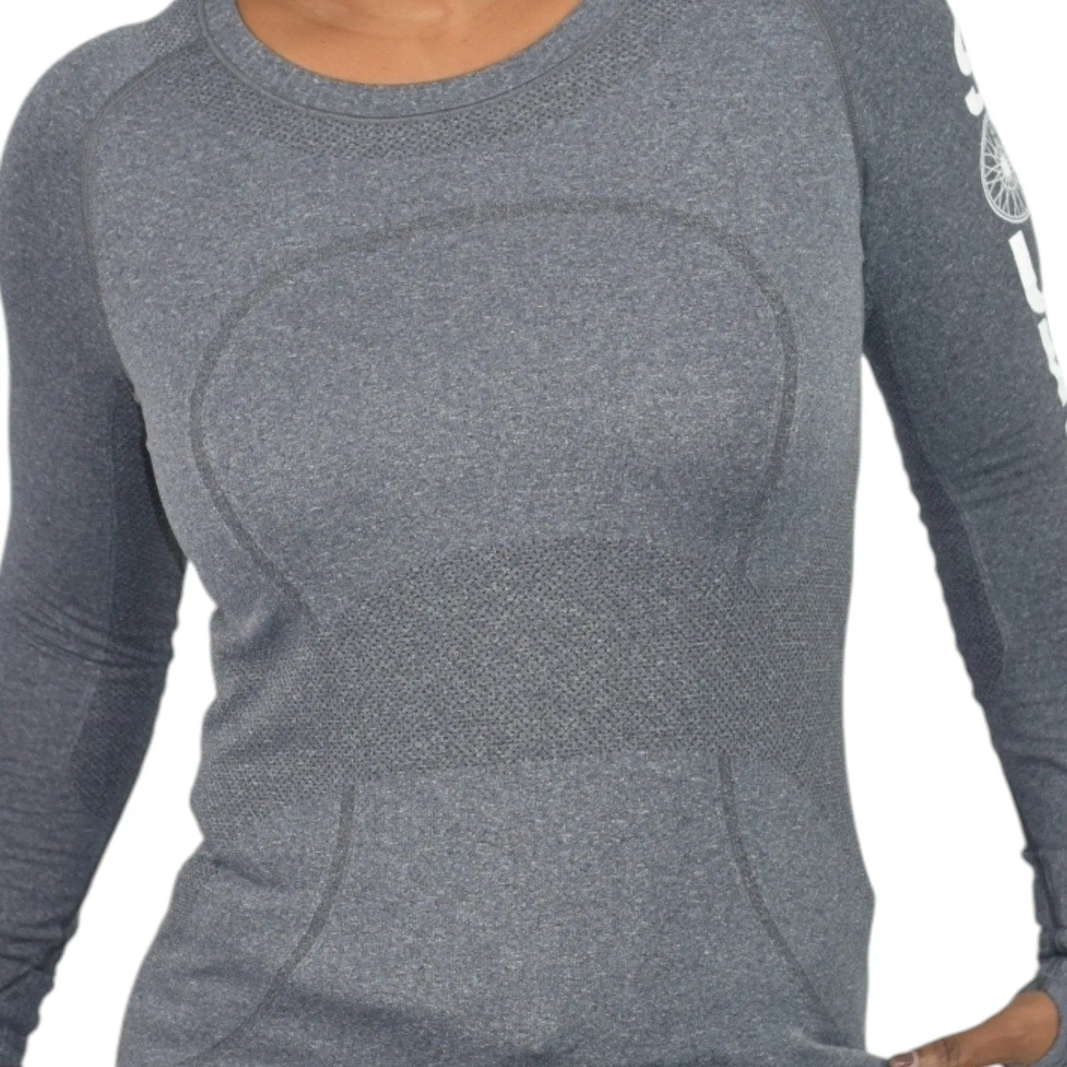 Lululemon Soulcycle Swiftly Tech Top Thumbholes Long Sleeves Crew Tee T Shirt Running Training Size 8