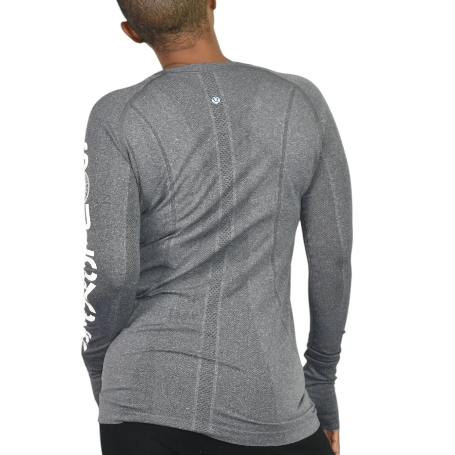 Lululemon Soulcycle Swiftly Tech Top Thumbholes Long Sleeves Crew Tee T Shirt Running Training Size 8