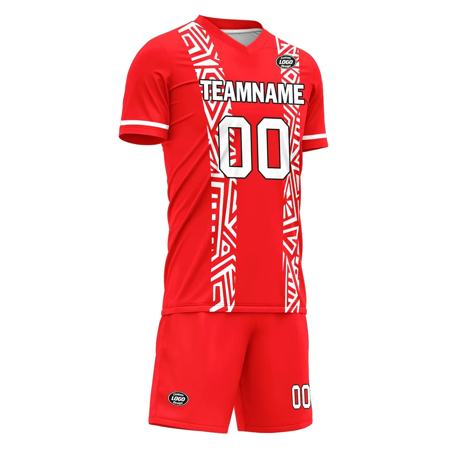 Luxury Gifts,Custom Red Soccer Sets Jersey Personalized SCJ101-D28009