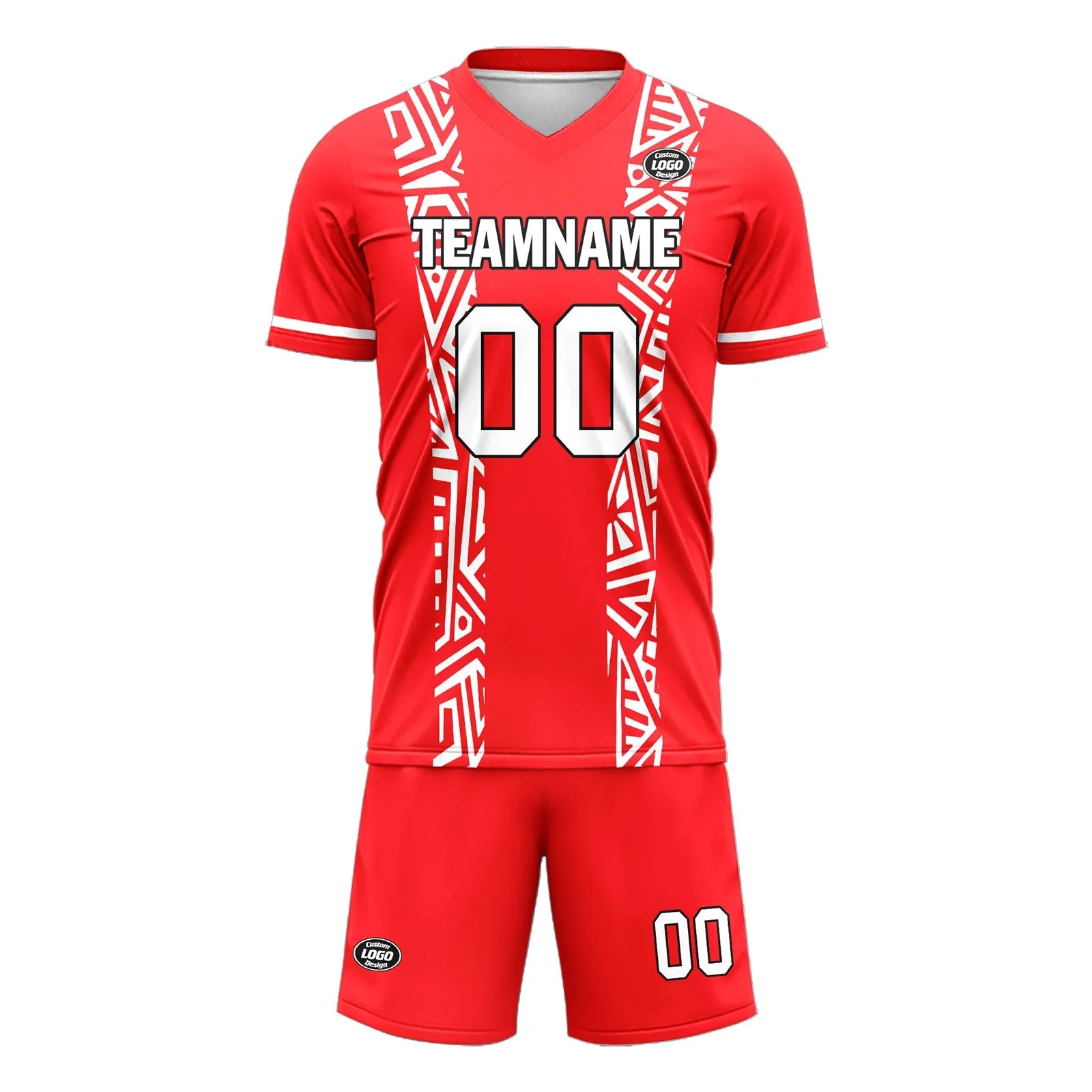 Luxury Gifts,Custom Red Soccer Sets Jersey Personalized SCJ101-D28009