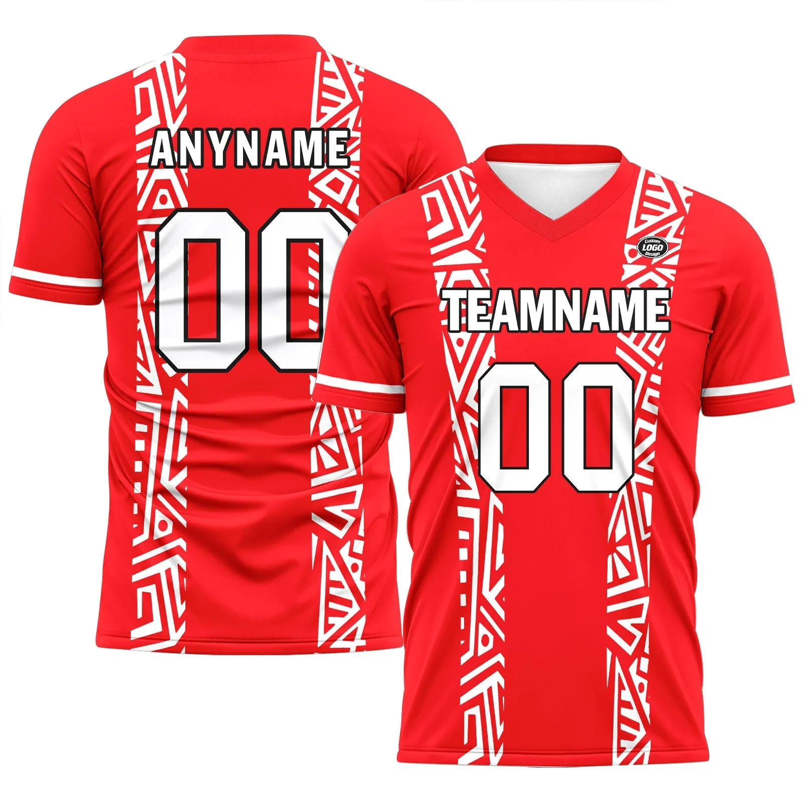 Luxury Gifts,Custom Red Soccer Sets Jersey Personalized SCJ101-D28009