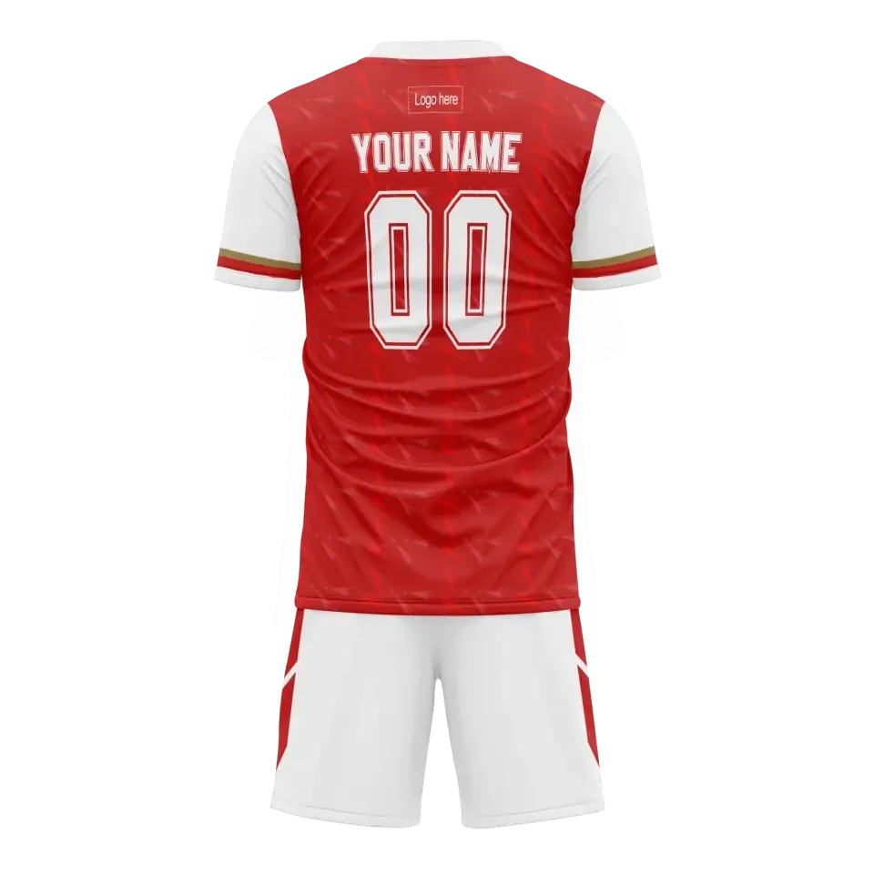 Luxury Gifts,Personalized Football Team Uniform, Custom Breathable Soccer Jerseys and Shorts
