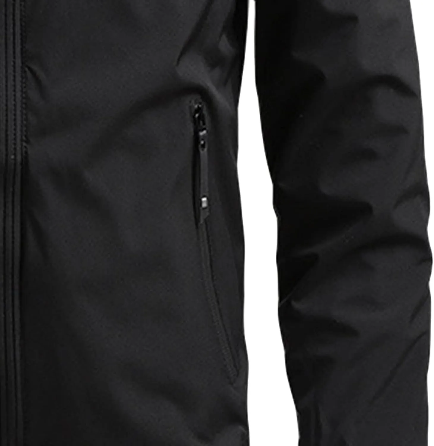 Maiyifu-GJ Men's Lightweight Windproof Windbreaker Running Breathable Hooded Jackets Zip Up Cycling Bike Hoodie Raincoat