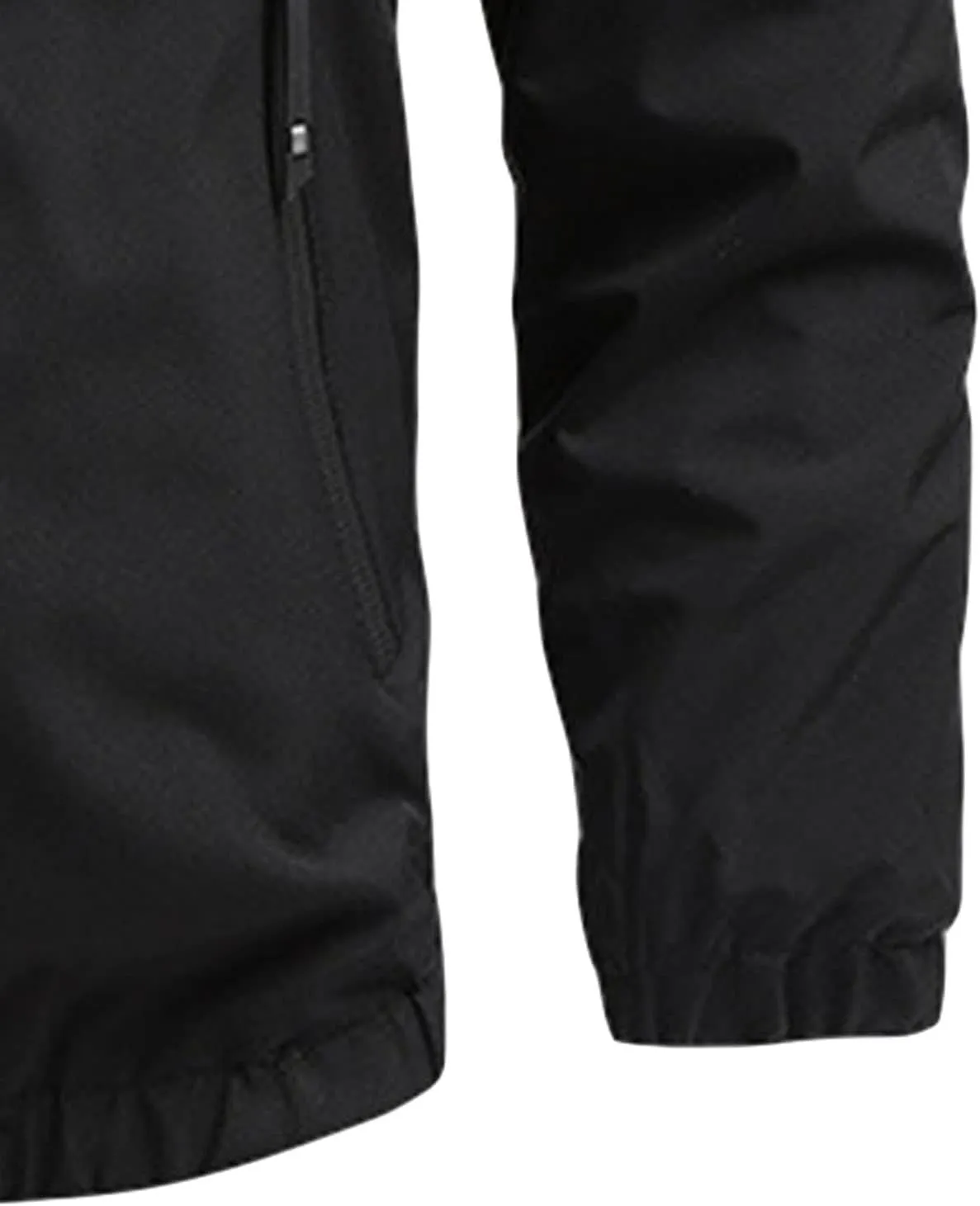 Maiyifu-GJ Men's Lightweight Windproof Windbreaker Running Breathable Hooded Jackets Zip Up Cycling Bike Hoodie Raincoat