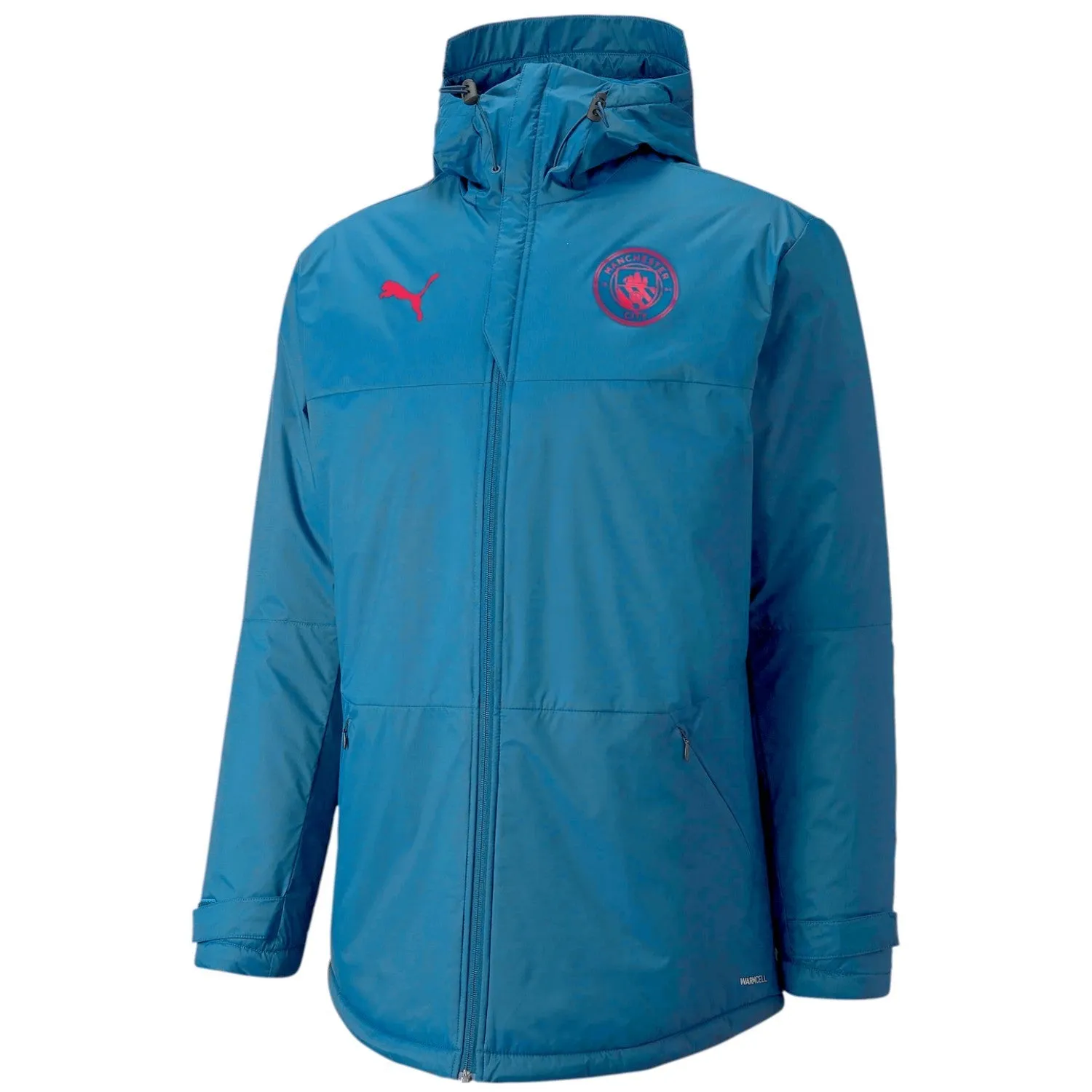 Manchester City UCL soccer bench padded jacket 2021/22 - Puma