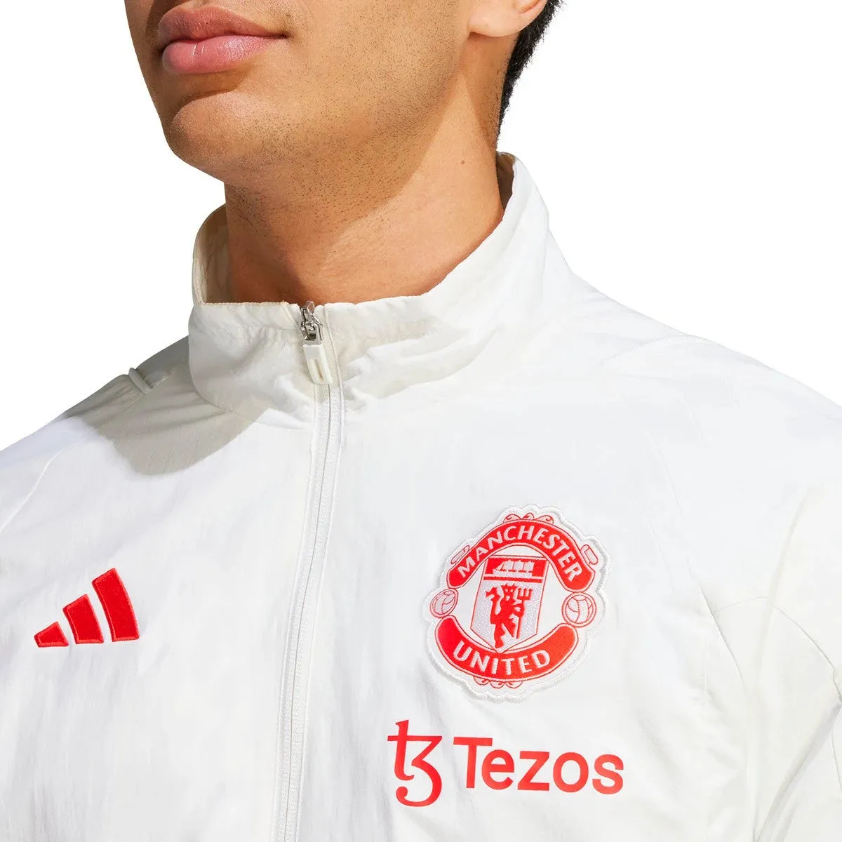 Manchester United training presentation Soccer tracksuit 2023/24 - Adidas