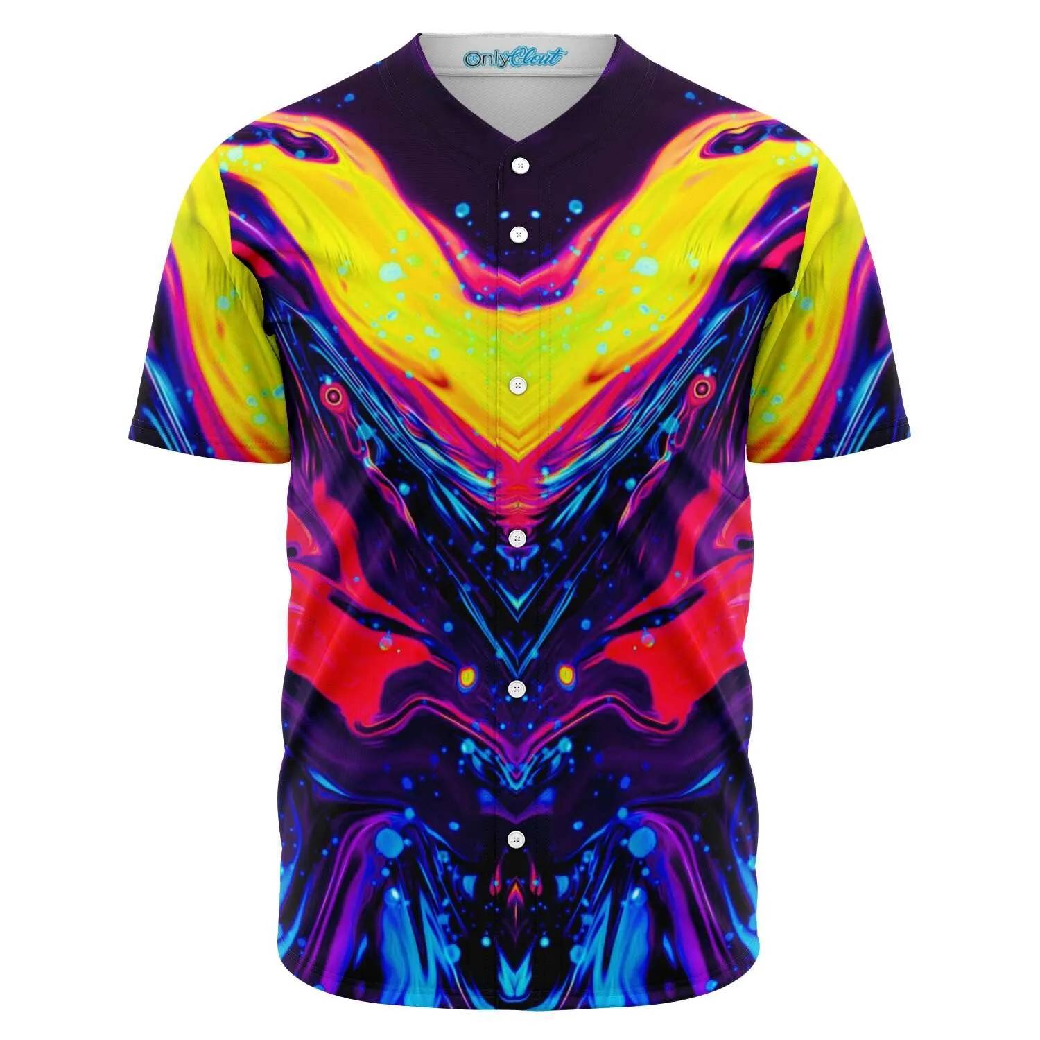 Marble Lava Baseball Jersey