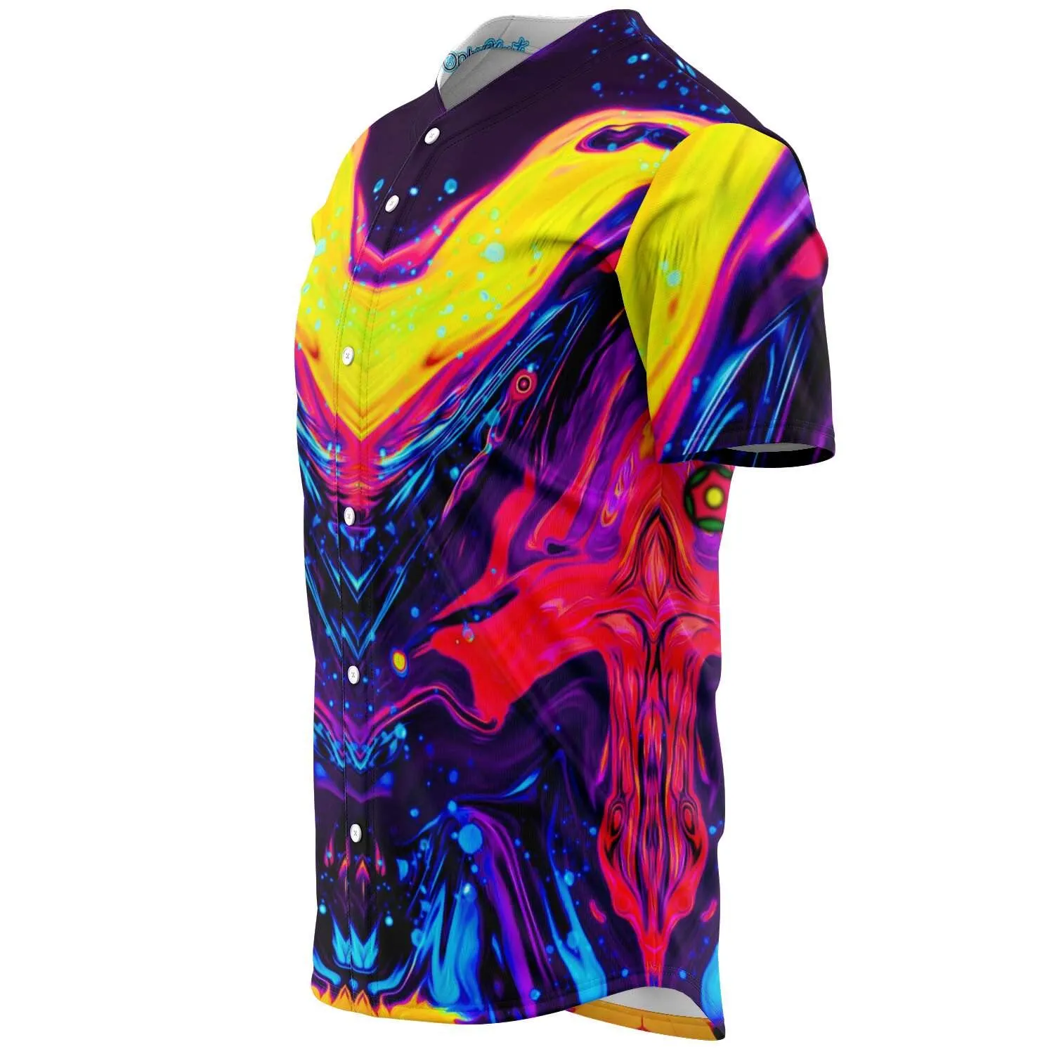 Marble Lava Baseball Jersey