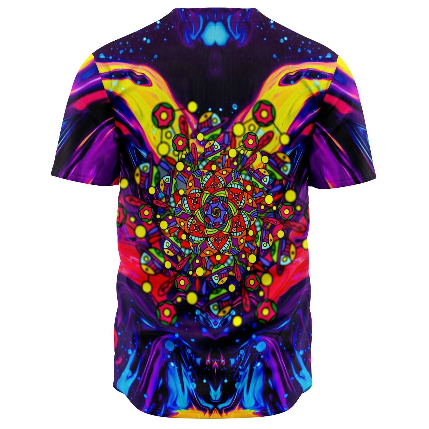Marble Lava Baseball Jersey