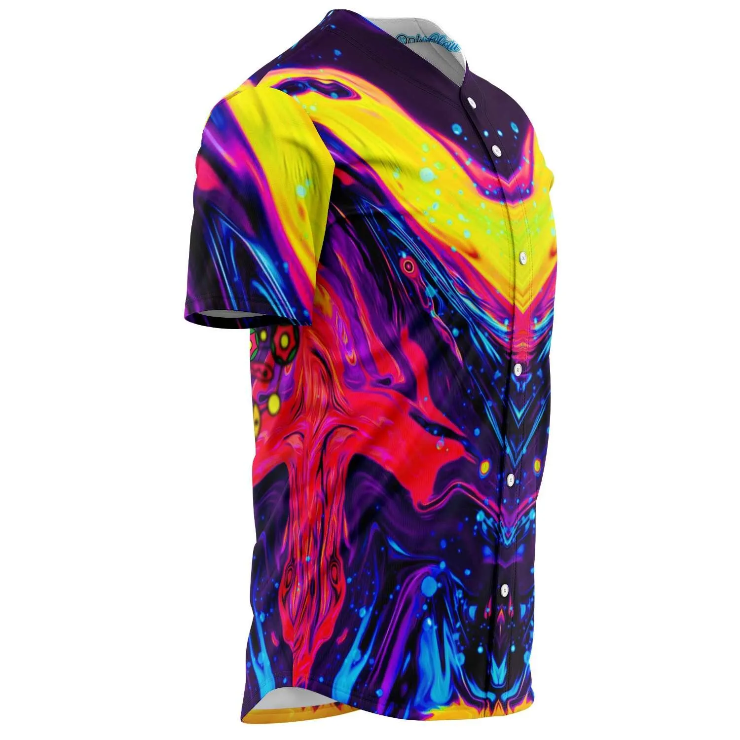 Marble Lava Baseball Jersey