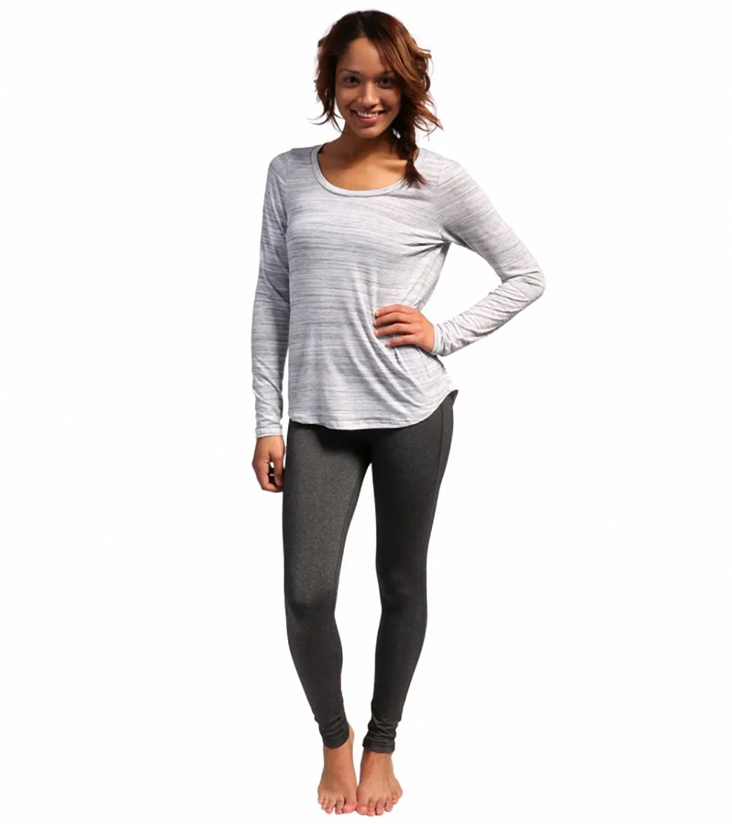 Marika Open Back Long Sleeve Tee
