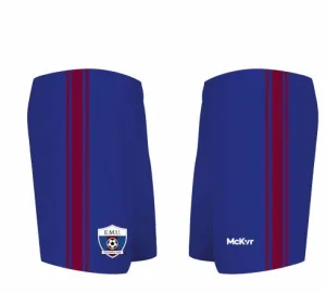 Mc Keever East Meath United FC Soccer Shorts - Youth - Royal/Maroon
