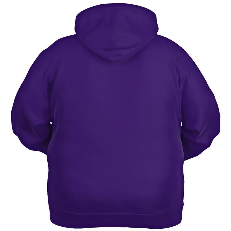 Medium Violet Hoodie | Unisex | with PLUS sizes | C88M100Y0K45