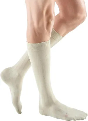 mediven for Men Classic, 20-30 mmHg – Calf High Compression Stockings, Closed Toe Leg Circulation for Men, Compression Dress Socks, Leg Support Compression Coverage, Extra Wide