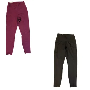Member's Mark Women's High Rise Casual Rib 7/8 Legging W/ Side Pockets
