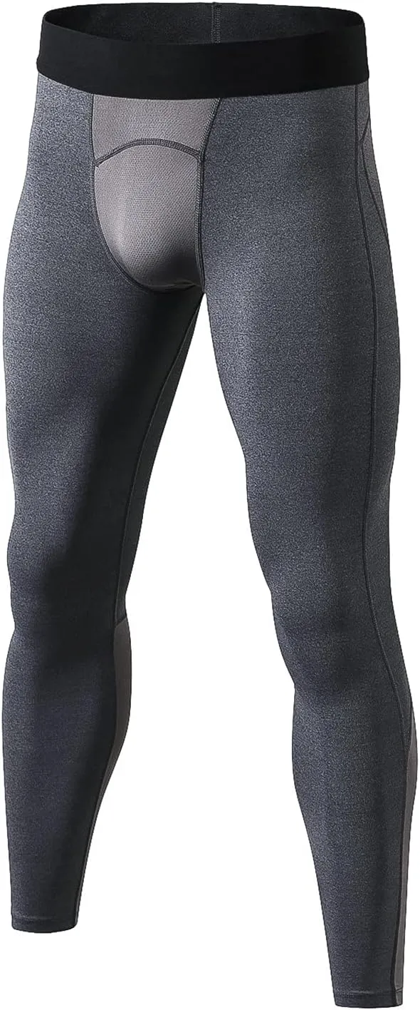 Men Compression Leggings Running Tights Quick Dry Gym Workout Jogging Sports Base Layers Bottom Pants Compression Pants