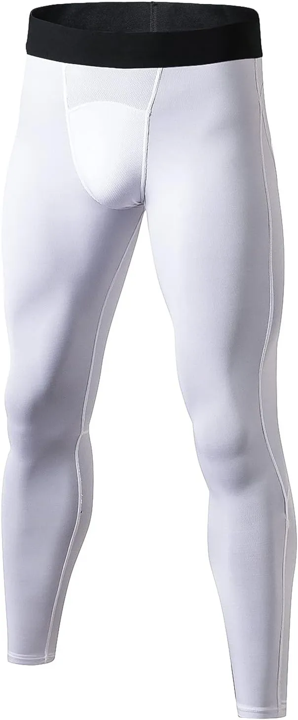 Men Compression Leggings Running Tights Quick Dry Gym Workout Jogging Sports Base Layers Bottom Pants Compression Pants