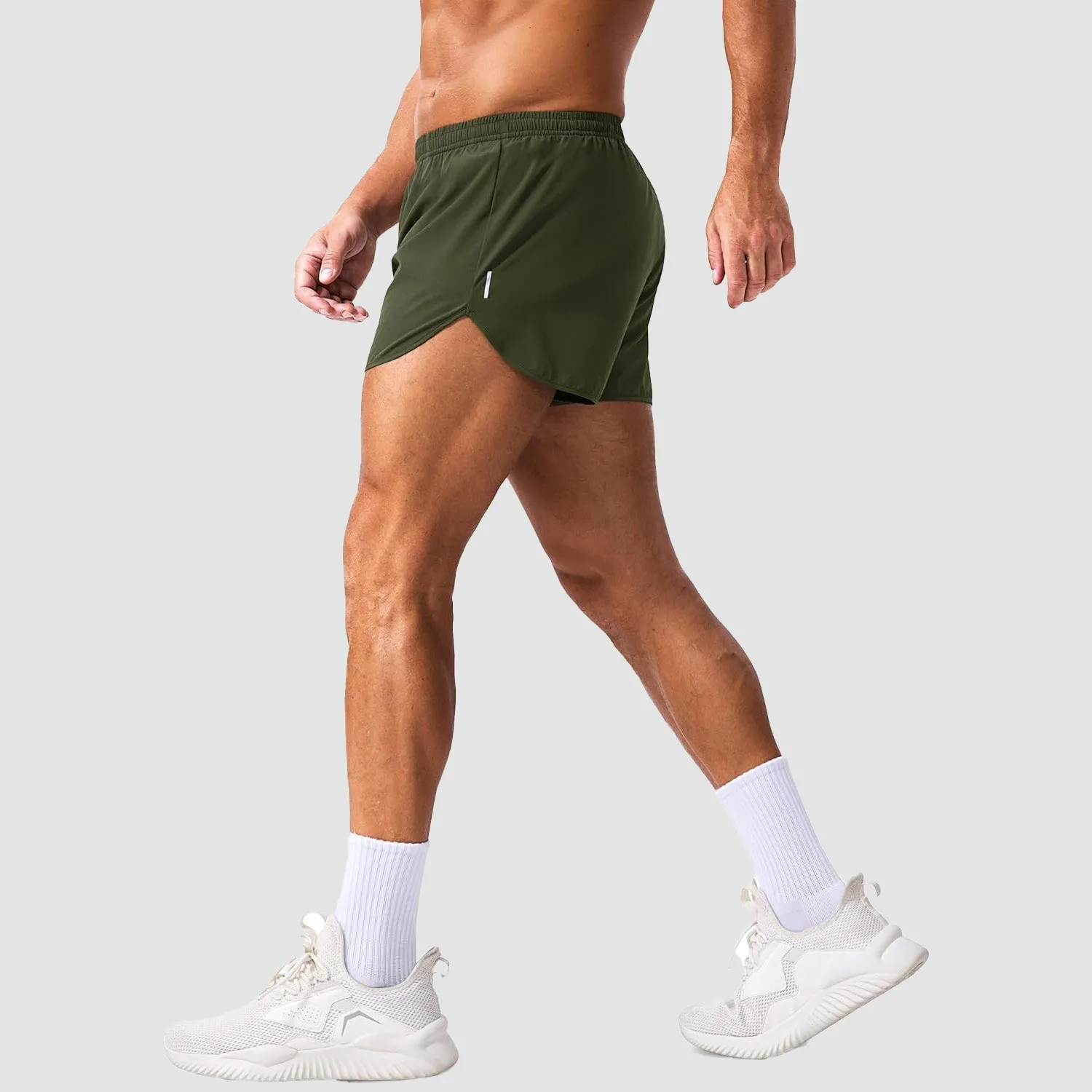 Men's 3 Inch Quick Dry Running Shorts with Liner | Lightweight Athletic Workout Shorts
