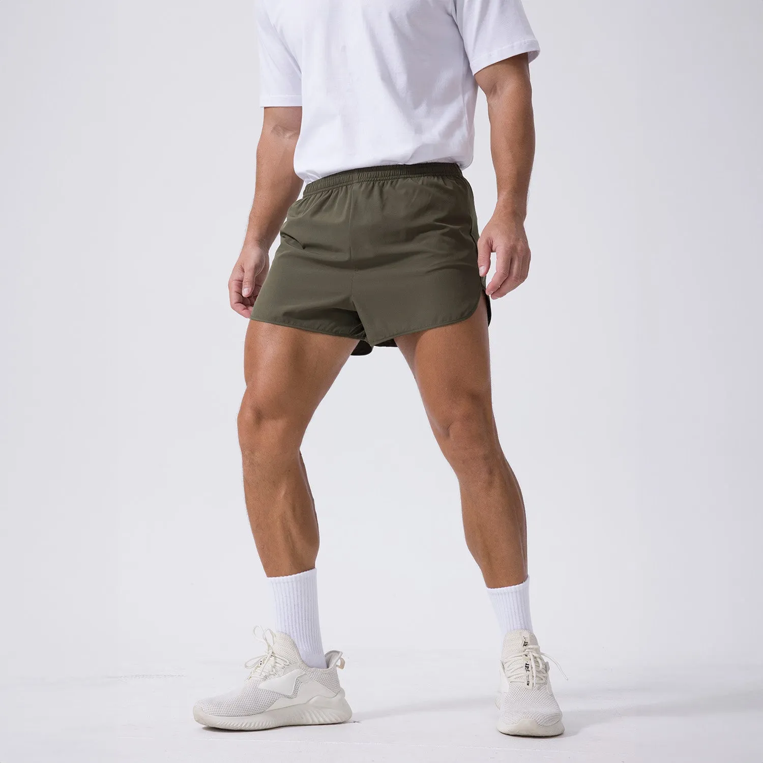 Men's 3 Inch Quick Dry Running Shorts with Liner | Lightweight Athletic Workout Shorts