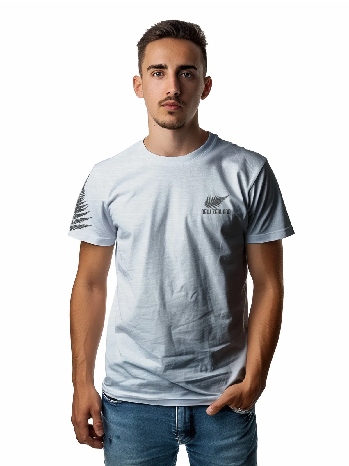 Mens Active Fit Nz T Shirt - Ferns