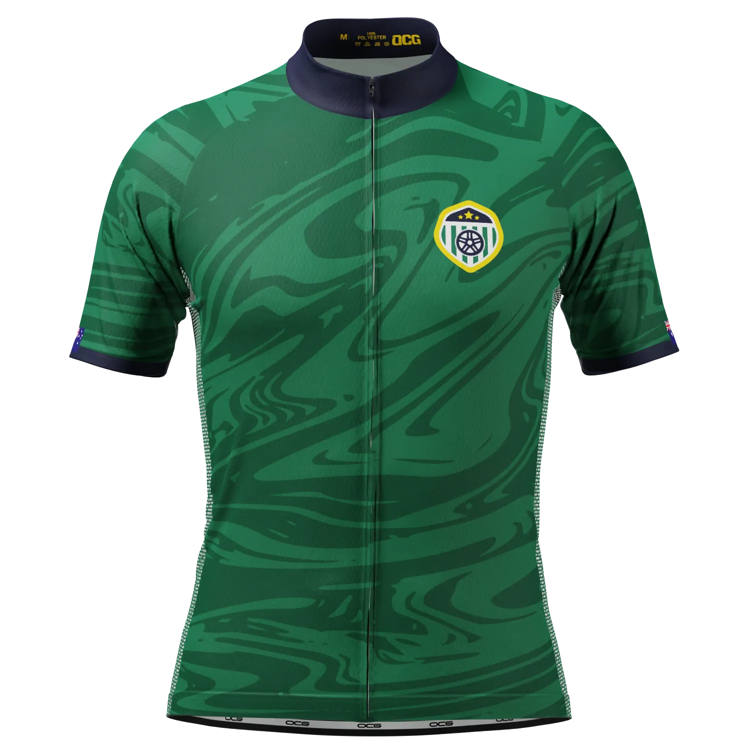 Men's Australia Soccer Short Sleeve Cycling Jersey